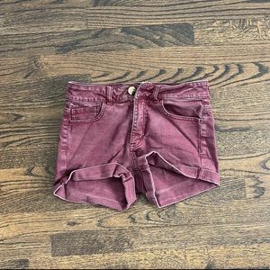 American Eagle colored jean shorts